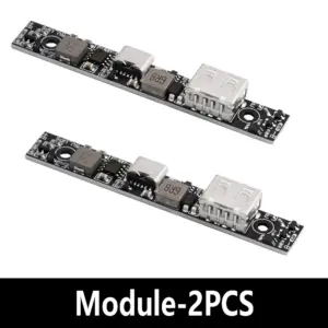 Flat-top 18650 Lithium Battery Module with USB and Boost 17 S4943d65592e94afb8fd3554c3e05afaed