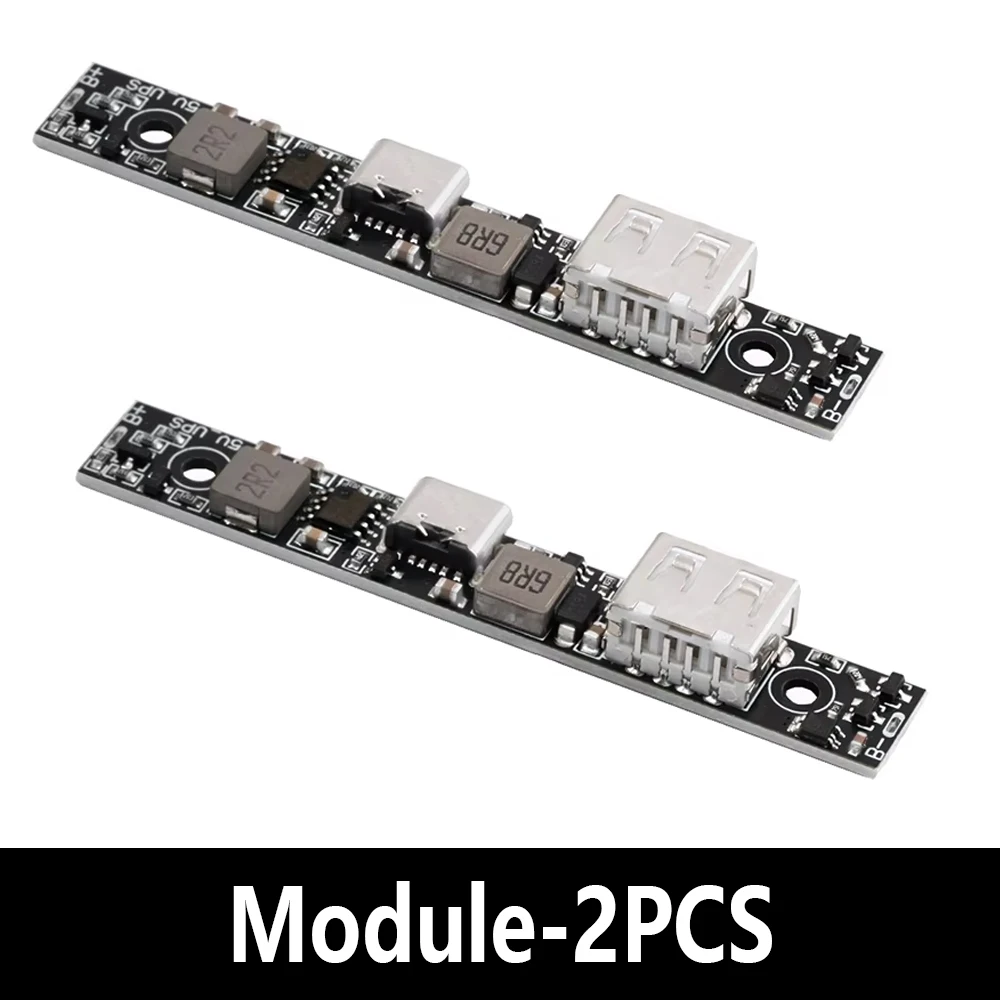 Flat-top 18650 Lithium Battery Module with USB and Boost 8 Flat-top 18650 Lithium Battery Module with USB and Boost - Image 8