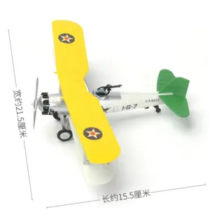 Vintage WWII Biplane Model Kit 1:48 Scale 8 S4957c9e57e2c455eb953af4eb50f437bs