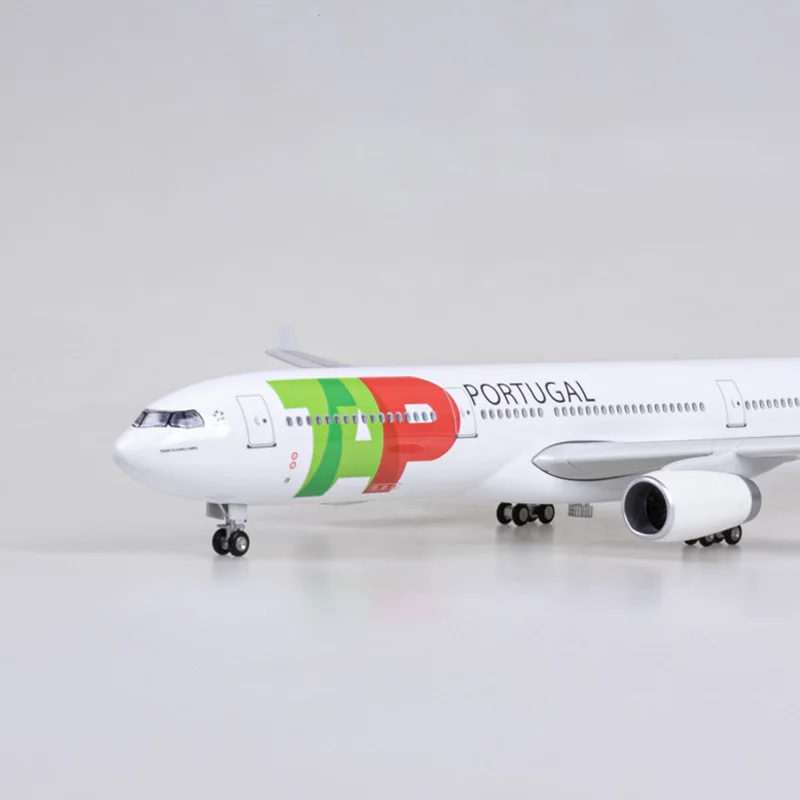 Portugal Airlines Airbus A330 Model with LED Lighting 2 Portugal Airlines Airbus A330 Model with LED Lighting - Image 2