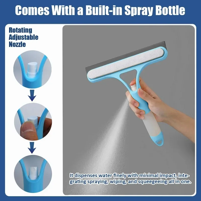 Versatile 3-in-1 Glass Cleaning Wiper 3 Versatile 3-in-1 Glass Cleaning Wiper - Image 3