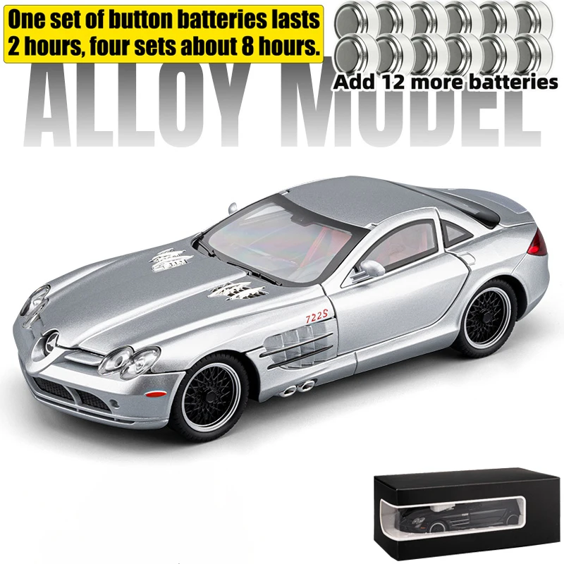 Mercedes-Benz SLR McLaren 722 S Roadster Diecast Model 10 Mercedes-Benz SLR McLaren 722 S Roadster Diecast Model - Image 10