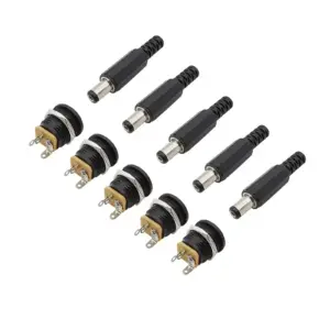 24V DC Connector Set with Multiple Sizes
