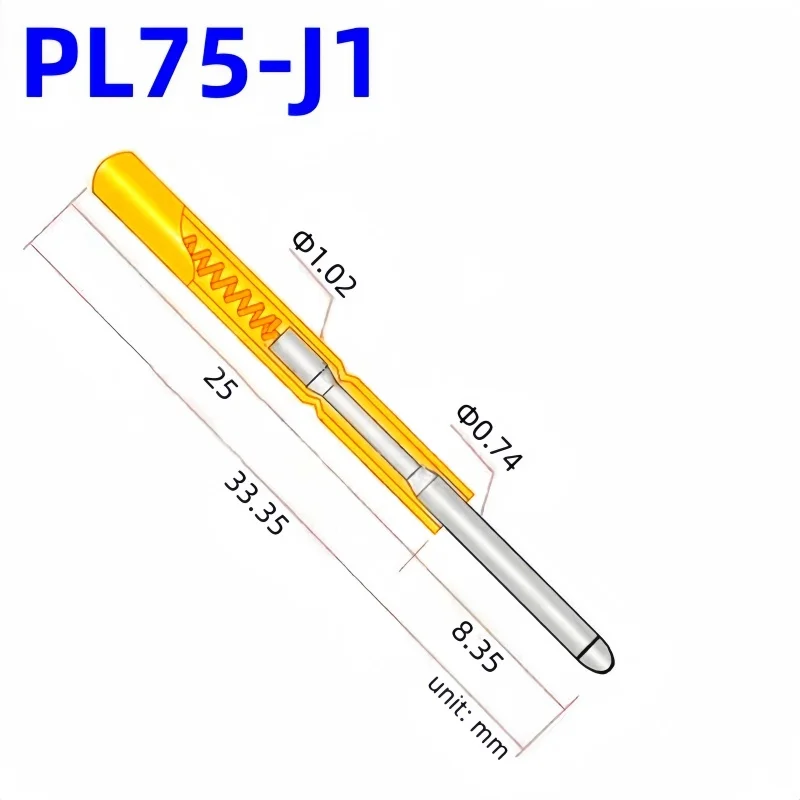 Precision PL75-J1 Spring Test Probes Set 2 Precision PL75-J1 Spring Test Probes Set - Image 2