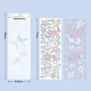 Colorful Y2K Star Sticker Sheet for Crafts 18 S49b19744db4547a7afb22202265f3b47S