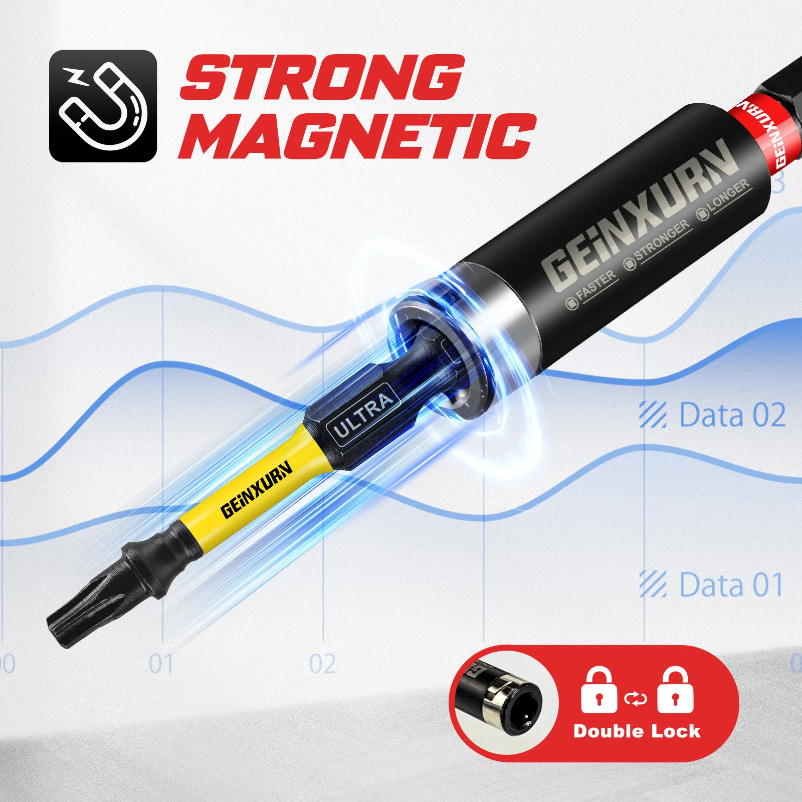 Heavy-Duty Impact Screwdriver Bits Set 20-29 Pieces 3 Heavy-Duty Impact Screwdriver Bits Set 20-29 Pieces - Image 3