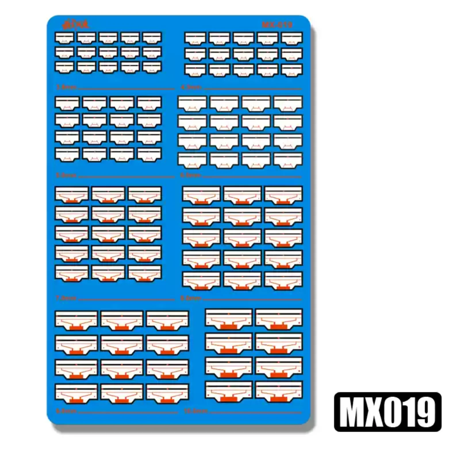 MX019 Metal Diffuser Etched Sheet for Models 9 MX019 Metal Diffuser Etched Sheet for Models - Image 9