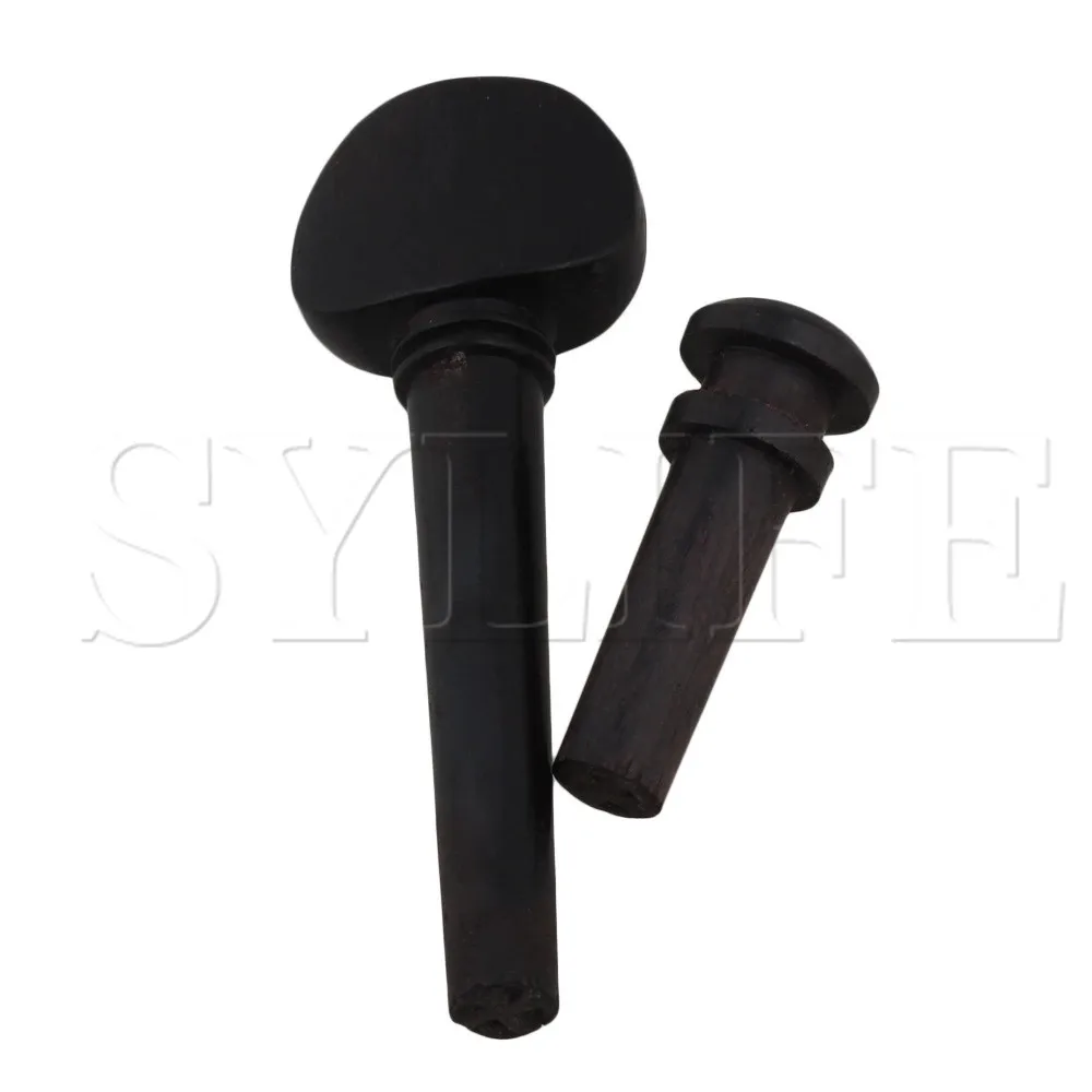 Ebony Tuning Pegs for 1/16 Violin Set 3 Ebony Tuning Pegs for 1/16 Violin Set - Image 3