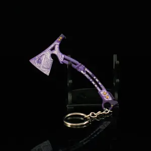 Purple Spike Mini Keychain for Collectors 10 S49ffe036a4744ed0954053d0cccf6fd9I