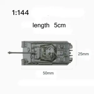 Detailed 1:144 Scale Military Tank Model Set 14 S4a0850f052184b4e85007c606e92cde5P