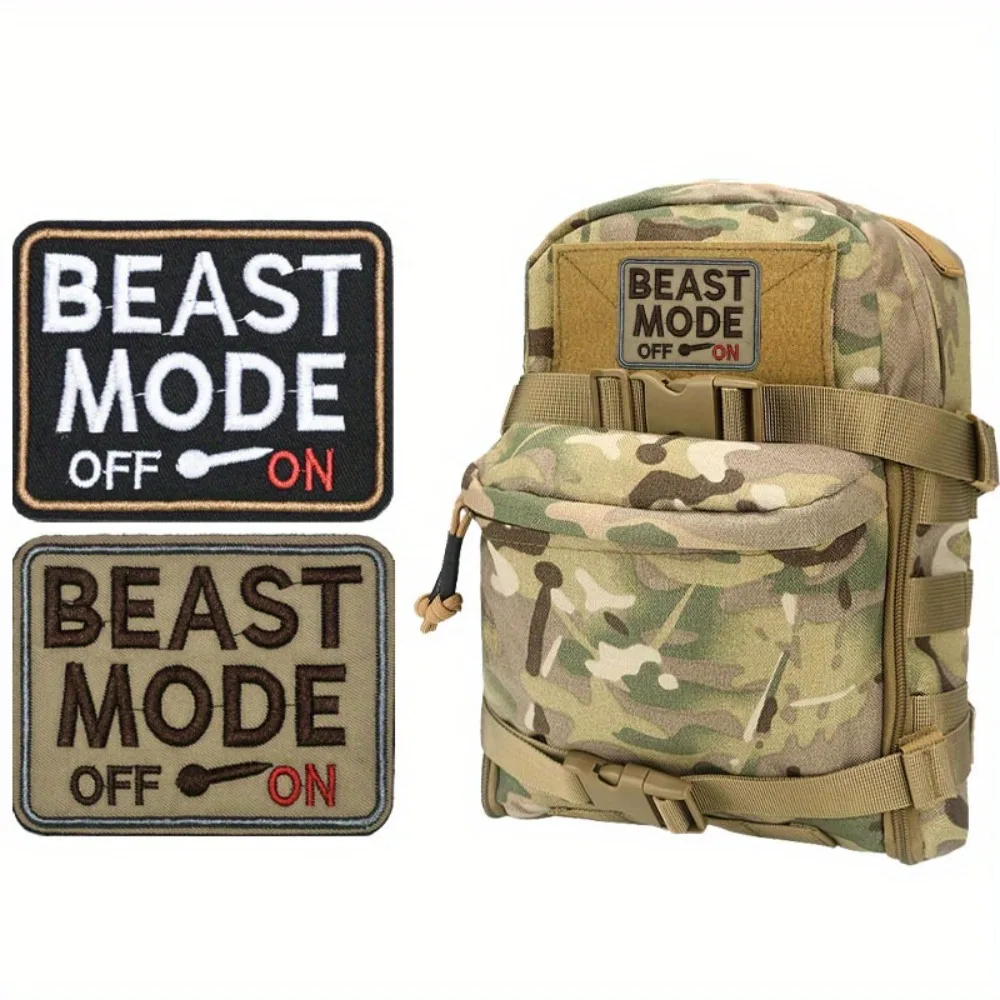 Beast Mode On Patch for Apparel and Gear 2 Beast Mode On Patch for Apparel and Gear - Image 2