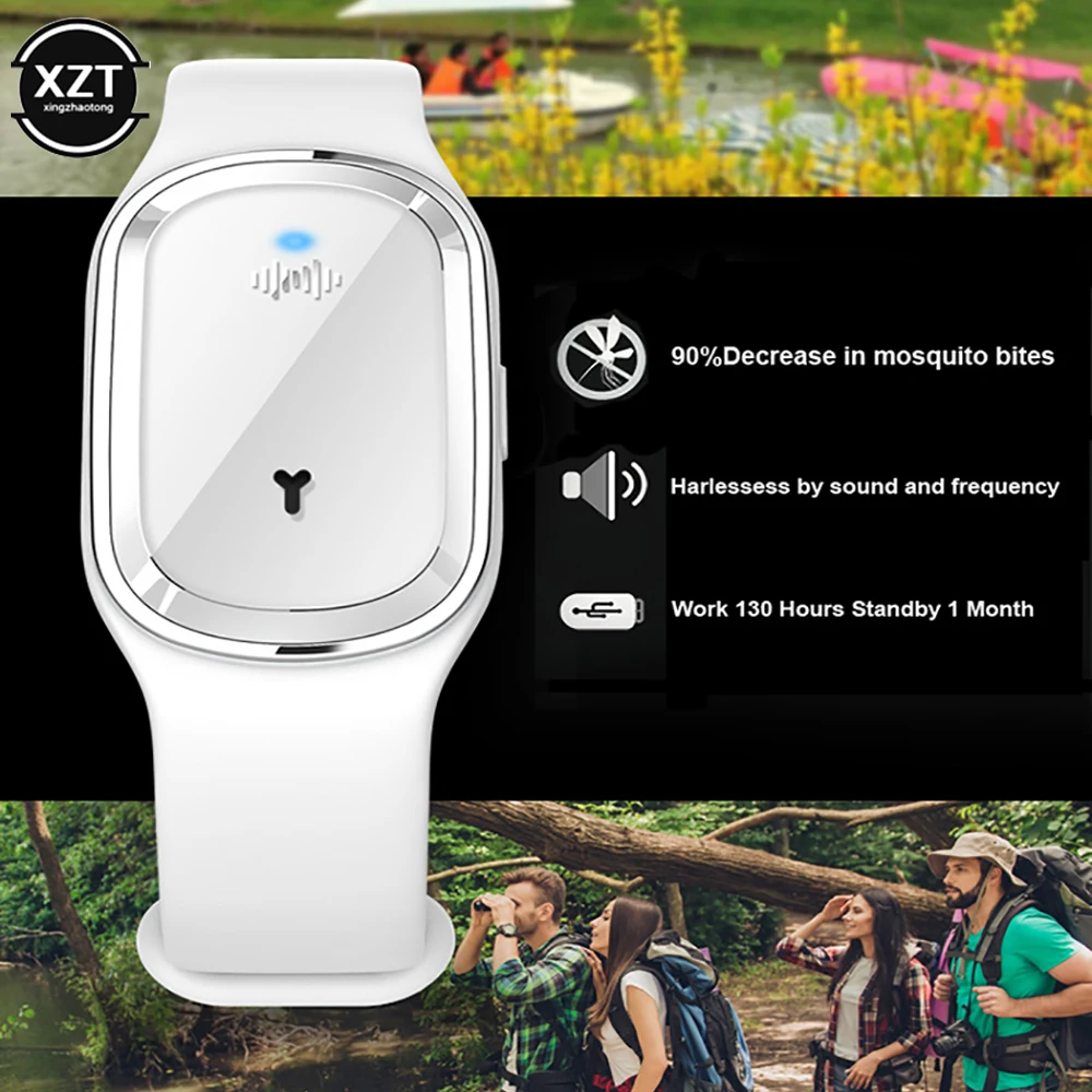Ultrasonic Mosquito Repellent Bracelet for Outdoors 4 Ultrasonic Mosquito Repellent Bracelet for Outdoors - Image 4