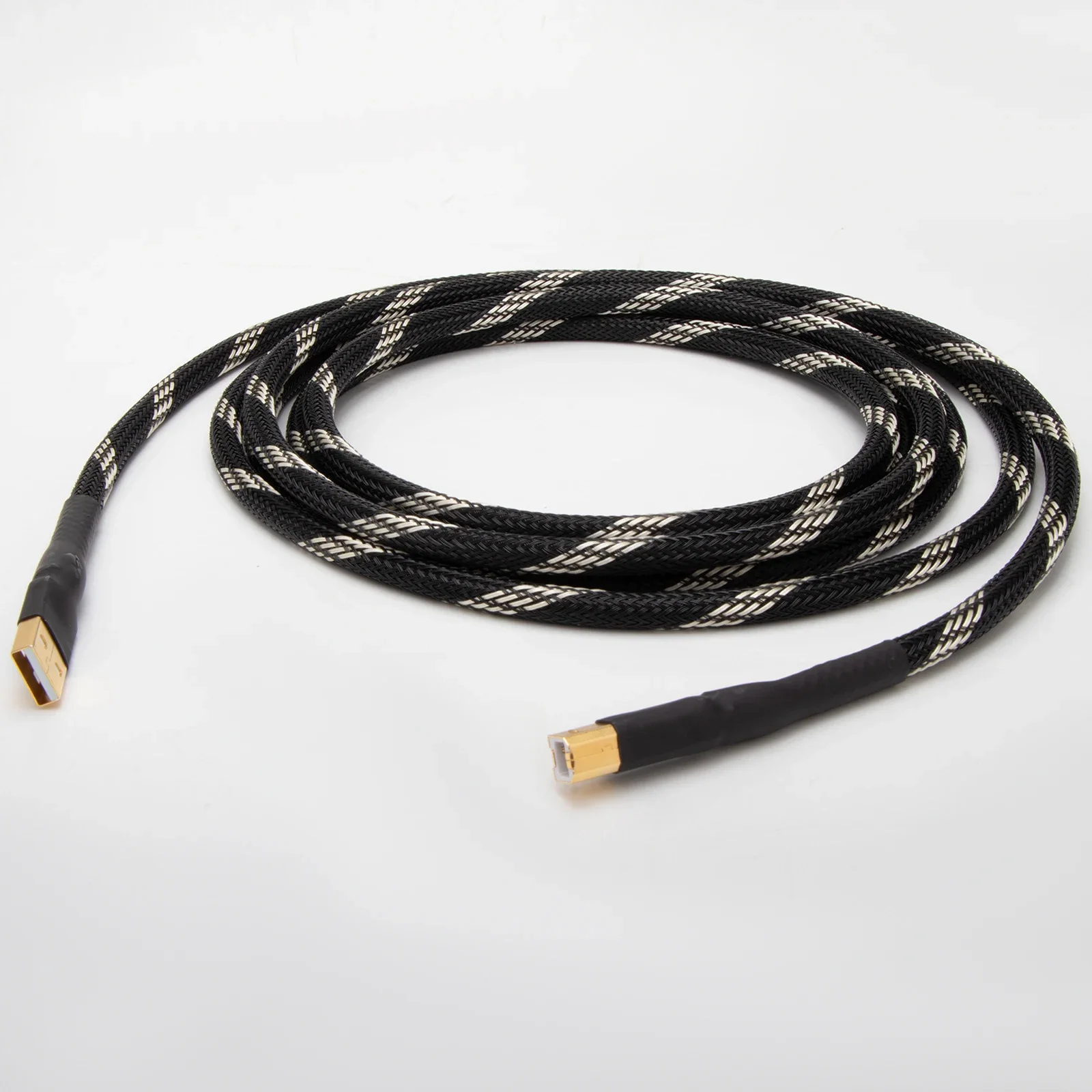 USB 2.0 A-B Audio/Data Cable 3m Black-White 7 USB 2.0 A-B Audio/Data Cable 3m Black-White - Image 7