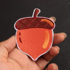 Vibrant Hazelnut Patch Set of 5 Patches