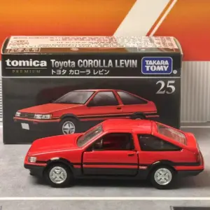 Takara Tomy Toyota Corolla Levin Model 1:64 Red 7 S4a4a7de71c434e209bb3f68fbaeb7b33n