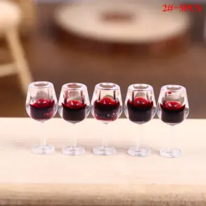 Miniature Resin Beverage Set for Dollhouses 17 S4a6b3e38f626453580707e385e84d5386