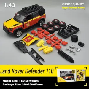 Land Rover Defender 110 Diecast Model 1:43 Scale 15 S4a74d17bc2f54d398a1b11f3aeaabc0c5