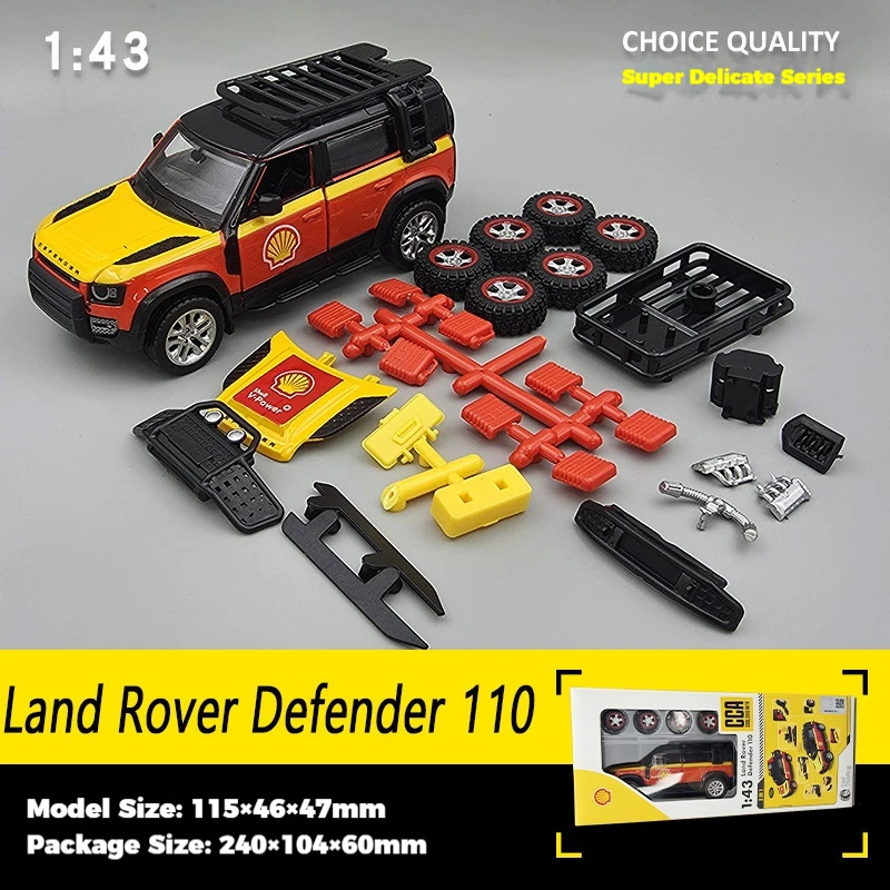 Land Rover Defender 110 Diecast Model 1:43 Scale 7 Land Rover Defender 110 Diecast Model 1:43 Scale - Image 7