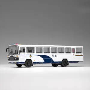 1/110 Scale Alloy Police Bus Model 10 S4abe53ba8e9e4af482677c899cef476fu