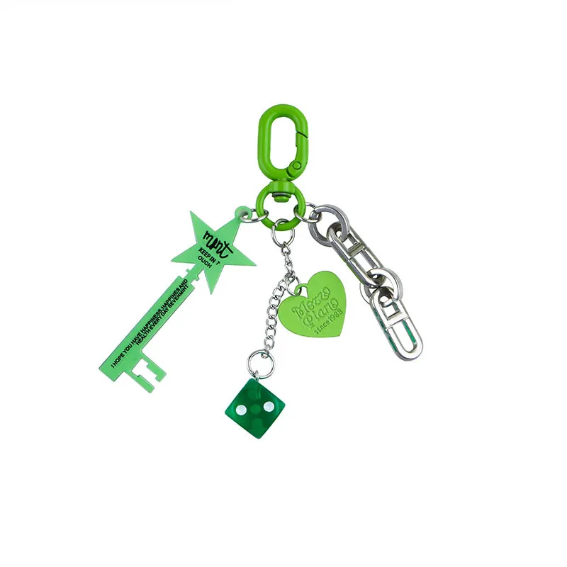 Colorful Zinc Alloy Keychains for Bags and Keys 6 Colorful Zinc Alloy Keychains for Bags and Keys - Image 6