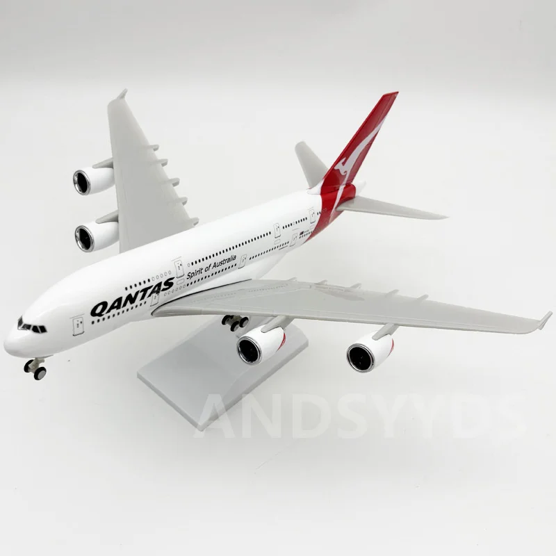 Qantas Airbus A380 Model 30cm Resin Replica 5 Qantas Airbus A380 Model 30cm Resin Replica - Image 5