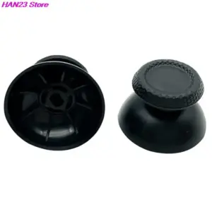 Black Thumbstick Cap Covers for PS5 & Classic Consoles