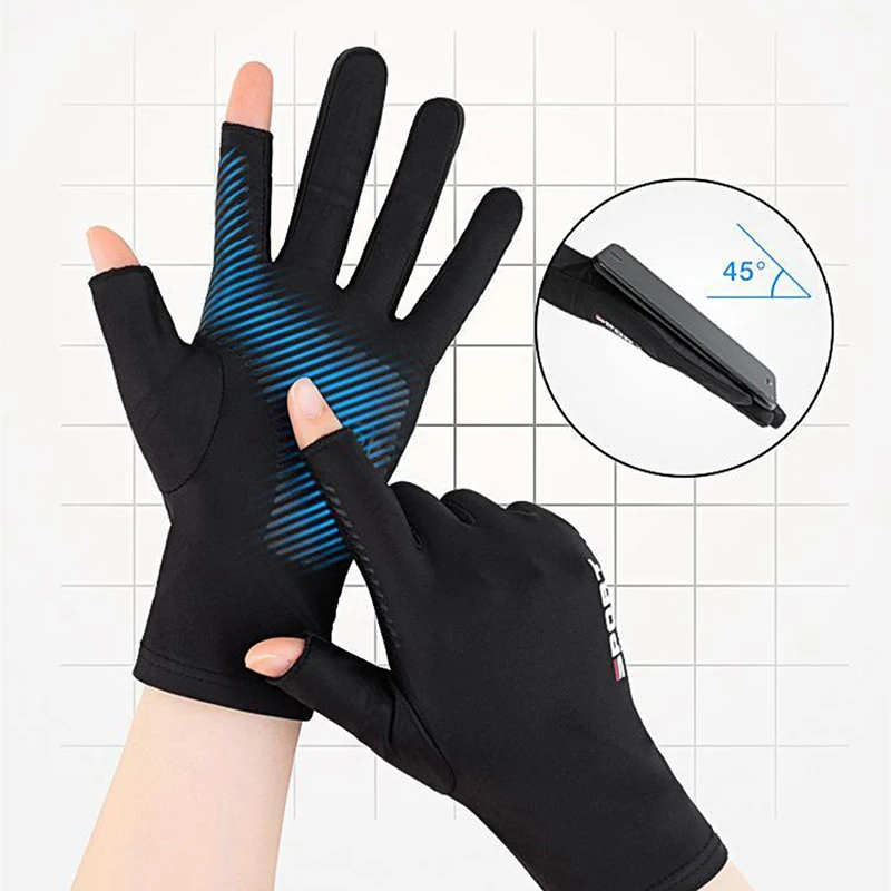 Outdoor Ice Silk Riding Gloves for Men & Women 6 Outdoor Ice Silk Riding Gloves for Men & Women - Image 6