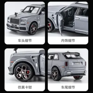1:36 Rolls Royce Cullinan Diecast Model 11 S4b12a7a3536d470bb3b500dd3ac0e96dW