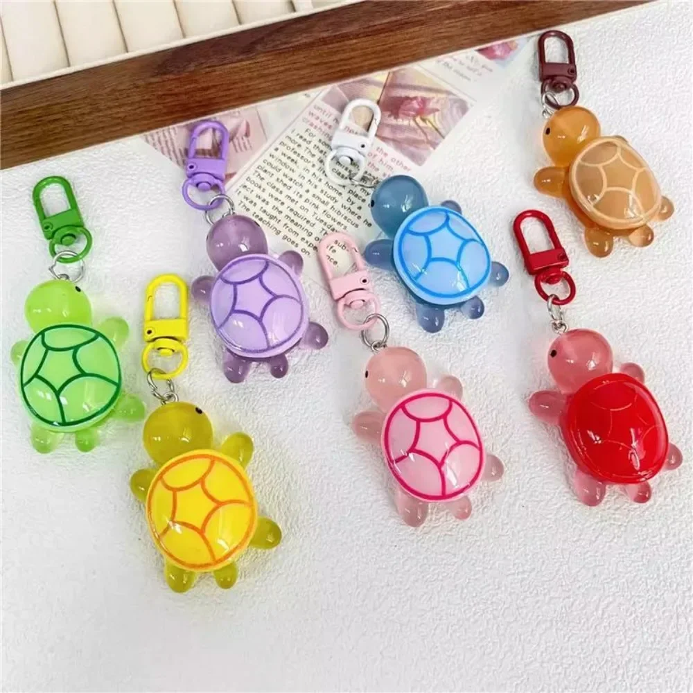 Luminous Cartoon Turtle Keychain 1 Luminous Cartoon Turtle Keychain