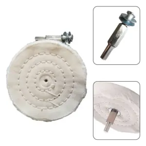 100mm White Cotton Buffing Wheel for Jewelry 9 S4b208667bea34bdf9d1a2453c639bb71I