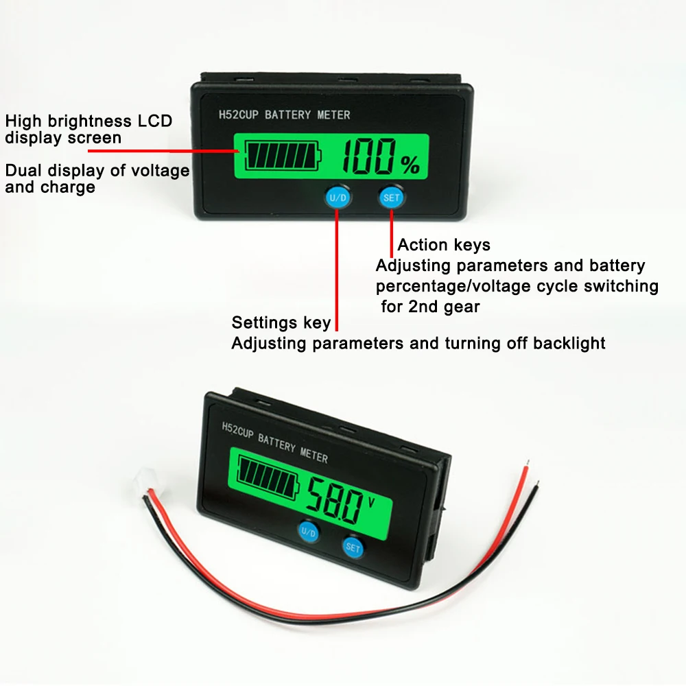 H52 Battery Capacity Indicator for Vehicles 3 H52 Battery Capacity Indicator for Vehicles - Image 3