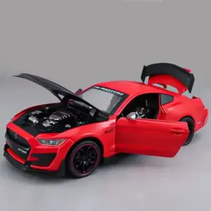 Vibrant 1:24 Mustang GT Shelby GT500 Diecast Model 10 S4b4aa380d6cc4aa9832273a27bf76898C