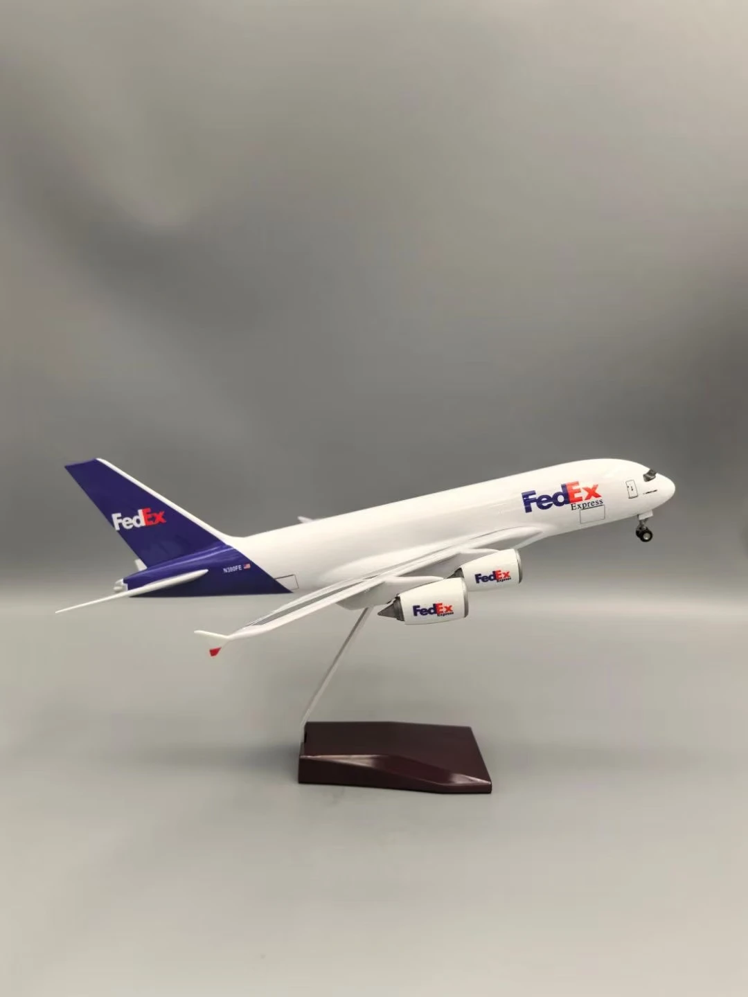 FedEx Airbus A380 Scale Model for Display 4 FedEx Airbus A380 Scale Model for Display - Image 4