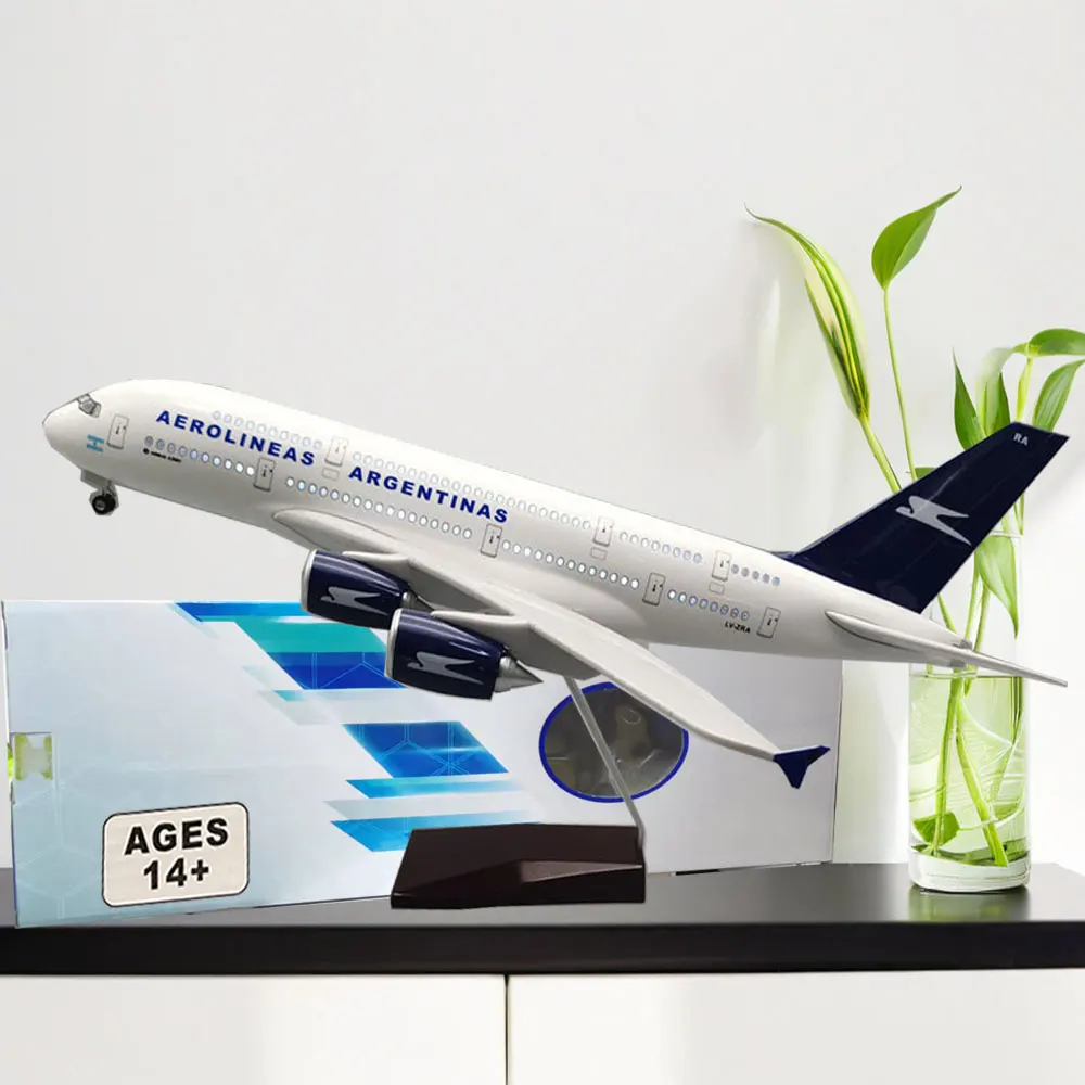 Airbus A380 Diecast Model 1/160 Scale 50.5cm 4 Airbus A380 Diecast Model 1/160 Scale 50.5cm - Image 4