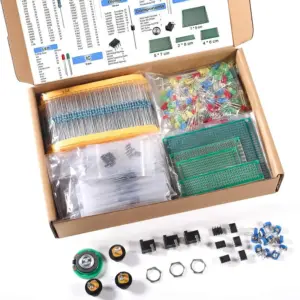 All-in-One Electronic Component Kit with 1,900 Parts