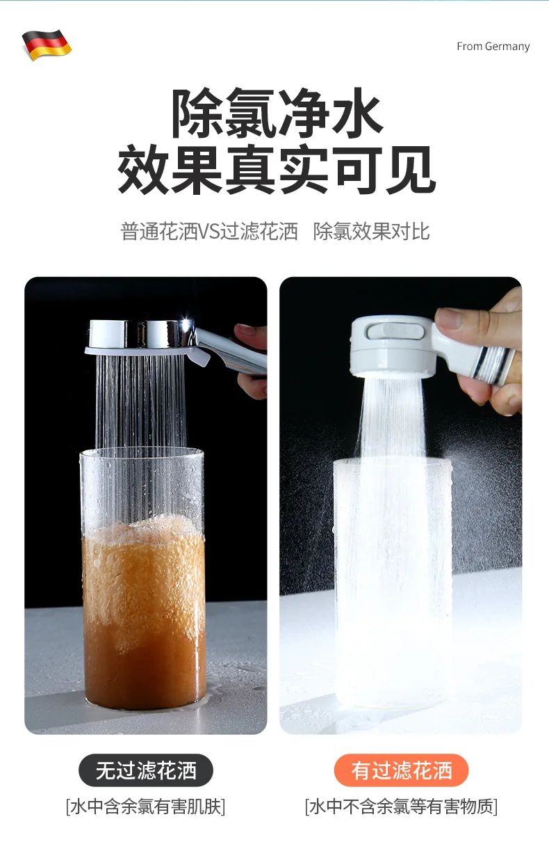 Mini Portable Shower Head with 3 Modes 5 Mini Portable Shower Head with 3 Modes - Image 5