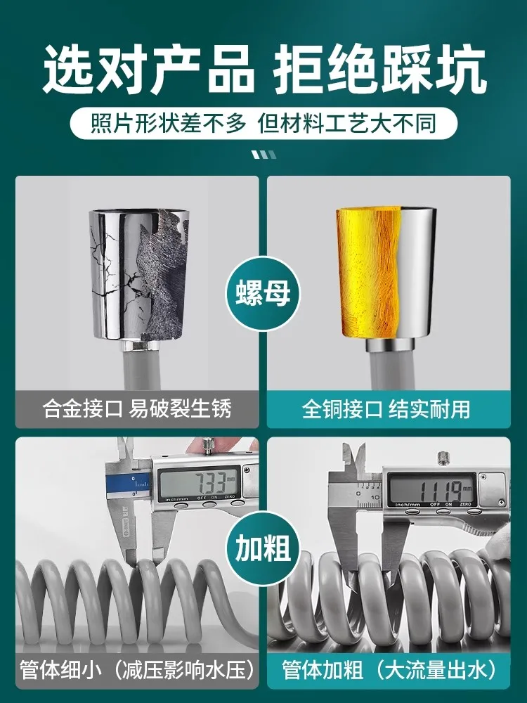 Flexible Stainless Steel Bathroom Plumbing Hose 1.5-5M 5 Flexible Stainless Steel Bathroom Plumbing Hose 1.5-5M - Image 5