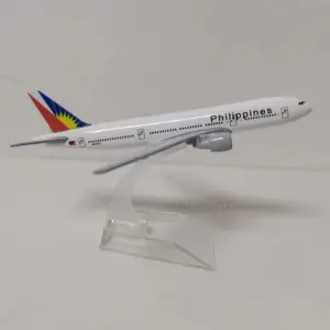 B777 Philippine Airlines Diecast Model 1/400 Scale 13 S4bfad87cb0264118b5dc0d1a2477f4b42
