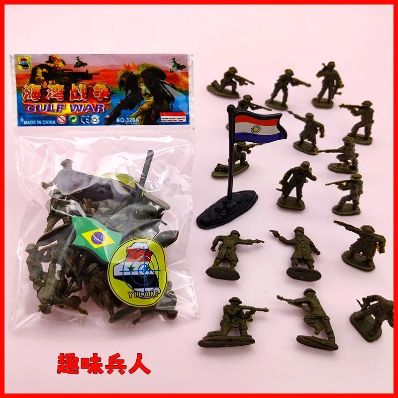 20-Piece WWII Soldier Model Set for Dioramas 2 20-Piece WWII Soldier Model Set for Dioramas - Image 2