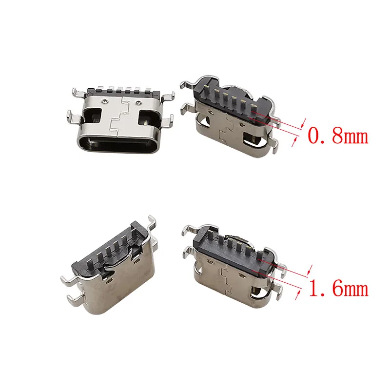 USB Type C Female Socket Connectors Set with 10 Pieces 4 USB Type C Female Socket Connectors Set with 10 Pieces - Image 4