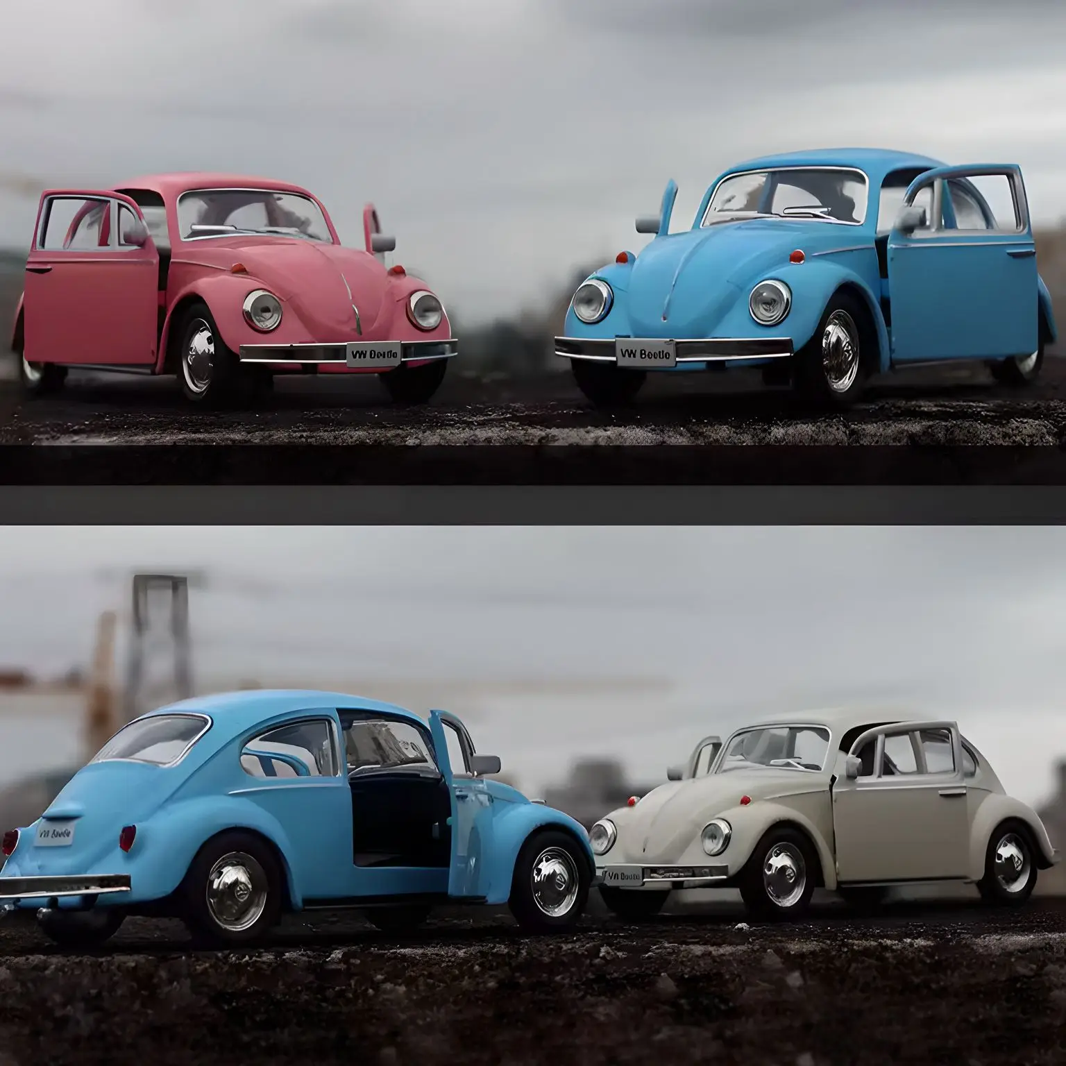 1/36 Scale Vintage Volkswagen Beetle Miniature 5 1/36 Scale Vintage Volkswagen Beetle Miniature - Image 5