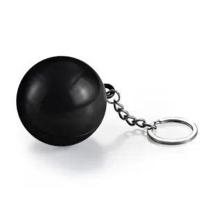 Sleek Black Zinc Alloy Keychain for Men 8 S4c125f0e2e6d40b2882ce9053896f813G