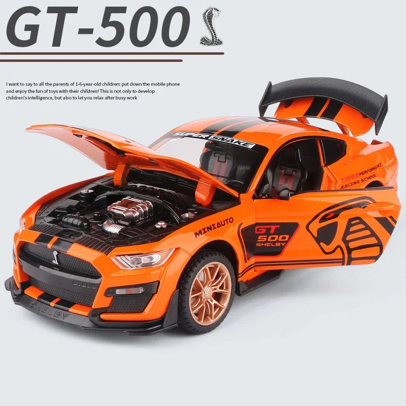1/32 Ford Mustang Shelby GT500 Diecast Model 7 1/32 Ford Mustang Shelby GT500 Diecast Model - Image 7