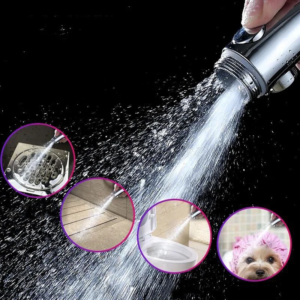 High Pressure Turbo Spray Shower Head 5 High Pressure Turbo Spray Shower Head - Image 5