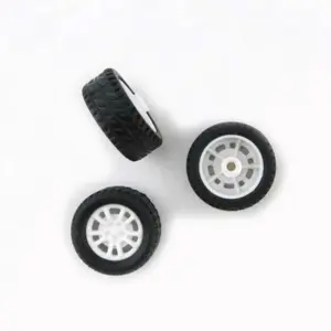 Miniature RC Wheel Set with 20mm Diameter 9 S4c2434d785164951b6430d223a20e04ch