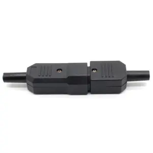 Rewireable Power Connector C14 Male to C13 Female