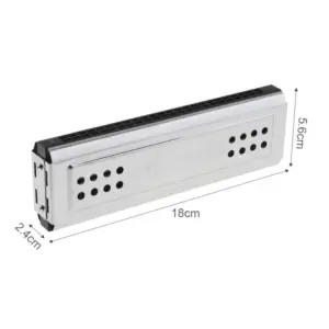 Double-Sided Silver-Body 24-Hole Harmonica with C & G Keys 10 S4c3ff855fad6443aa4b19450950df800m