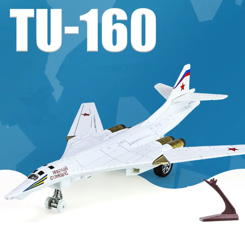 Alloy TU-160 Stealth Bomber Model 1:200 Scale 7 Alloy TU-160 Stealth Bomber Model 1:200 Scale - Image 7