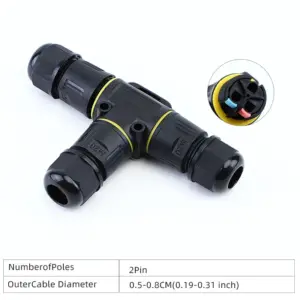 Waterproof T-Shaped Junction Box Set for Outdoor Applications 19 S4c5b5ce57c554ae69edf432090bb2227c