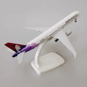 Hawaiian B777 Diecast Aircraft Model (20cm) 10 S4c713d2780b349e5a9eaf2f6aaf02f70D